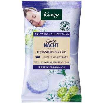 크나이프 구테나흐트 스파클링 태블릿 홉&발레리안 향 50g 크나이프 재팬