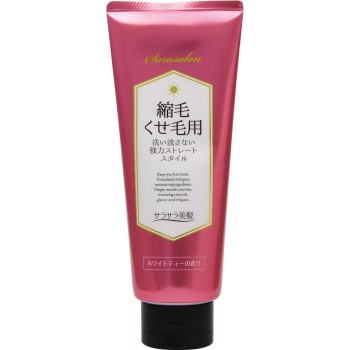 사라살롱 곱슬·반곱슬모용 스트레이트 젤 200g AQUA·NOA
