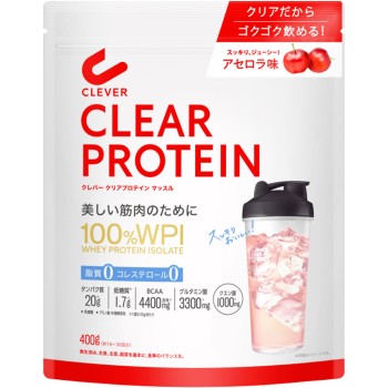 클레버 클리어 프로테인 머슬 아세로라맛 400g 네이처랩