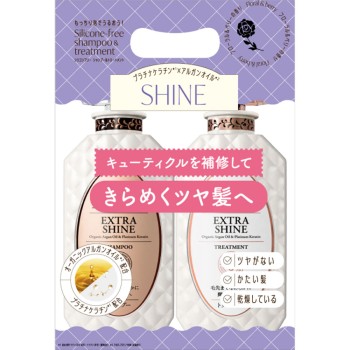 다이안 퍼펙트 뷰티 엑스트라 샤인 샴푸&트리트먼트 04 기획품 450ml×2 네이처랩