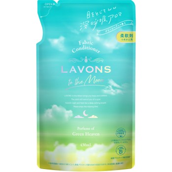 라본 투 더 문 섬유유연제 리필 그린 헤븐 430ml 네이처랩