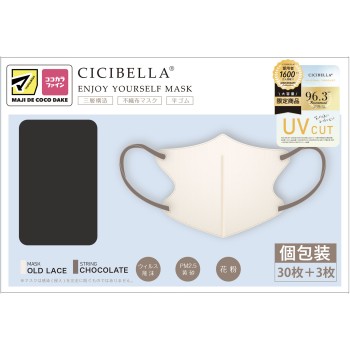 MK CICIBELLA 3D 마스크 올드 레이스 33매입 La Bella
