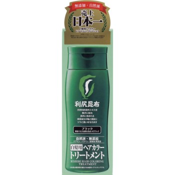 리쿠로 헤어 컬러 트리트먼트 블랙 200g 퓨르