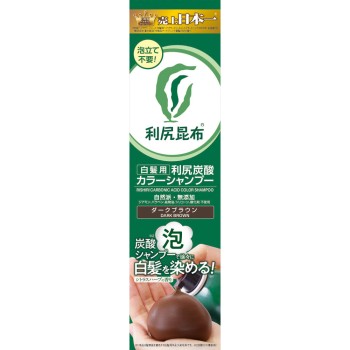 리시리 탄산 컬러 샴푸 다크 브라운 180g 퓨얼
