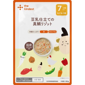 the kindest 두유로 만든 참돔 리조토 80g MiL