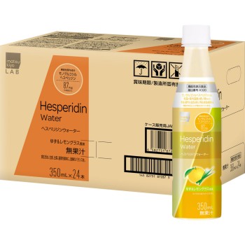 matsukiyo LAB 기능성 헤스페리딘 워터 케이스 350ml×24병