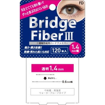 FD브리지파이버 하드타입 클리어 1.4m 120본