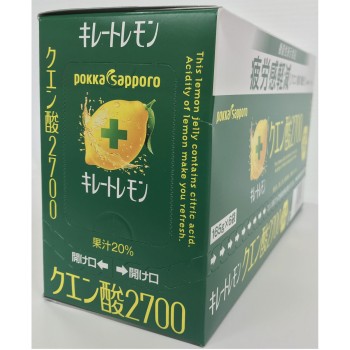 킬레이트 레몬 구연산 2700 젤리볼 165g×6 포카 코퍼레이션