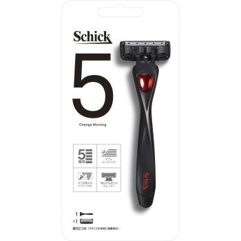 Schick5 홀더 날 포함+교체날1개 쉬크 재팬