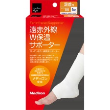 마츠키요 원적외선 W 보온 서포터 발목 M 1매입