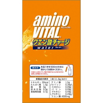 아미노바이탈 시트르산차지워터 24P 아지노모토