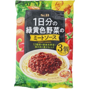 1일분 녹황색 채소 미트소스 120g×3 에스비식품