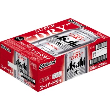 슈퍼 드라이 케이스 350ml×6×4