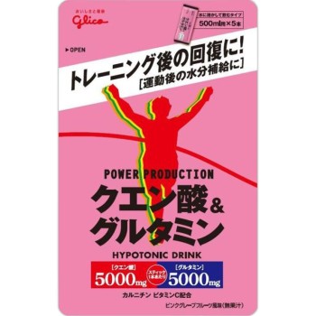 파워프로덕션 구연산&글루타민 하이포토닉드링크 62g 에자키글리코