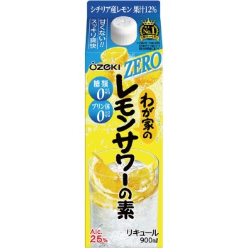 우리집 레몬 사와의 소 ZERO 900ml 오제키