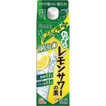우리집 레몬 사와의 소 ZERO 구연산 900ml 오제키