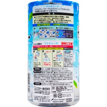 프레쉬 파워 소취력 화장실용 아쿠아 소프 400ml 에스테