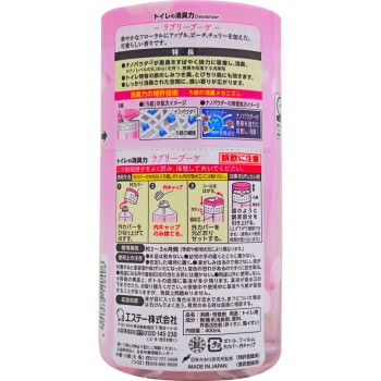 화장실 소취력 소취방향제 화장실용 거치형 러블리 부케향 400ml 에스테