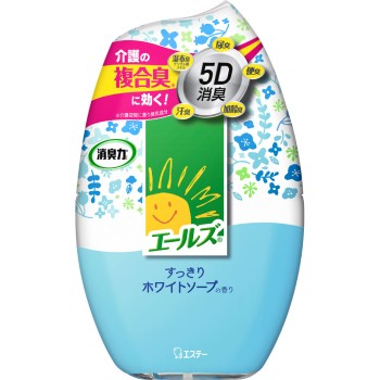 에얼스 소취력 상쾌한 화이트 소프 400ml 에스테