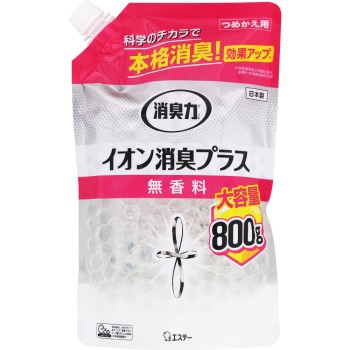 소취력 클리어 비즈 이온 소취 플러스 대용량 소취제 방 리필 무향 800g 에스테