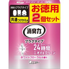 소취력 플러그 교체 화이트플로럴 20ml×2 에스테