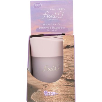 소취력 차량용 feelU 젤 본체 블룸 미스트 90g【젤 타입】 에스테