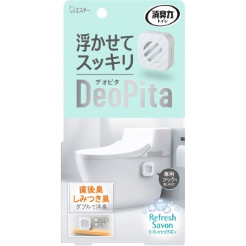 소취력 DeoPita 화장실용 본체 리프레시 사봉 1개 에스테