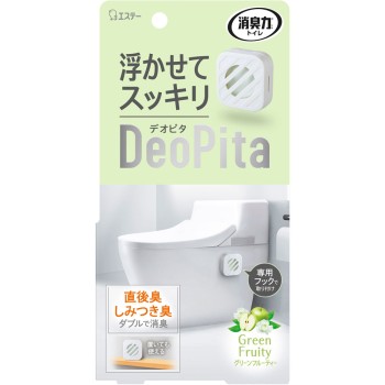 소취력 DeoPita 화장실용 본체 그린 프루티 1개 에스테