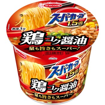 슈퍼컵 1.5배 간장 라멘 109g
