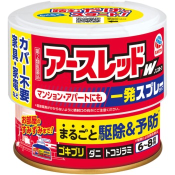 어스레드 W 무연기 6-8조 바퀴벌레 해충구제 살충제 무연기타입 100ML×3 어스제약