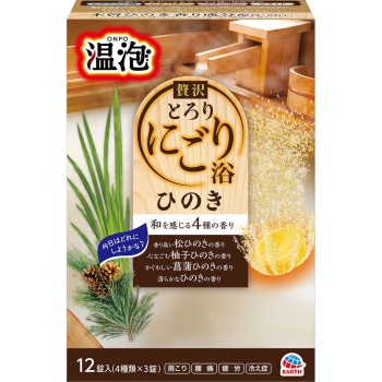 온포 사치스러운 뿌연 욕탕 히노키 12정 아스제약