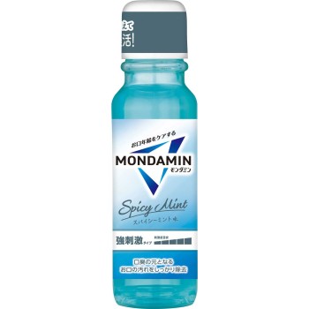 몬다민 스파이시민트 마우스워시 휴대용 미니사이즈 100ml 아스제약