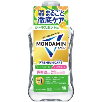몬다민 프리미엄케어 시트러스민트 구강청결제 1000ml 어스제약