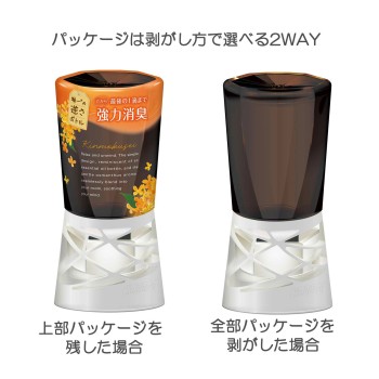깔끔하게! 화장실용 명랑한 금목서 소취제 방향제 거치형 400ml 어스제약
