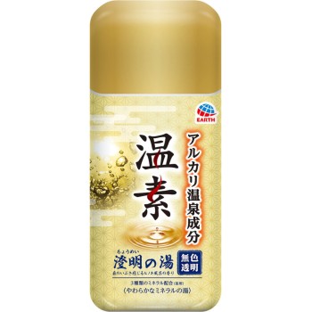 온소 청명한 물 입욕제 분말 온천성분 600g 어스제약