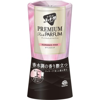 화장실의 상쾌함! 프리미엄 리치 파르팡 로맨스 핑크 소취제 방향제 거치형 400ml 어스 제약