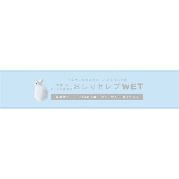 엉덩이 셀레브 WET 리필 60매 오지 네피아