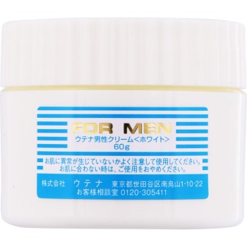 남성크림 산뜻 화이트 60g 우테나