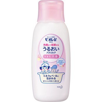 비오레u 각질층까지 침투하는 촉촉한 바디 밀크 파우더리한 향기 본체 600ml 카오
