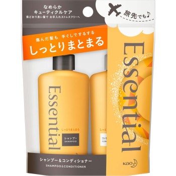 에센셜 스마트리페어 샴푸·컨디셔너 미니세트 90ml 카오