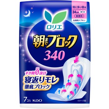 로리에 초흡수 가드 340 7개 카오 (의약외품)