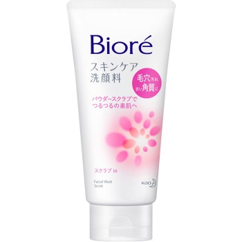 비오레 스킨케어세안료 스크럽in 130G 카오