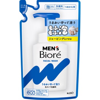 맨즈비오레 거품 타입세안 리필 130mL 카오