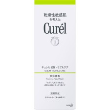 큐렐 피지트러블 케어 거품 세안료 150mL 카오