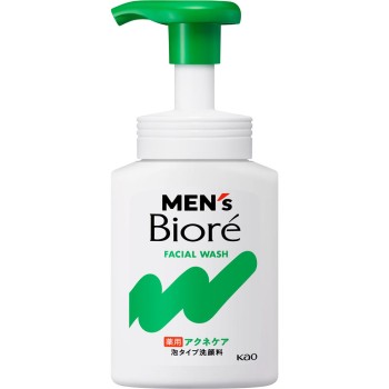 맨즈비오레 거품 타입약용아크네 케어세안 본체 150mL 카오