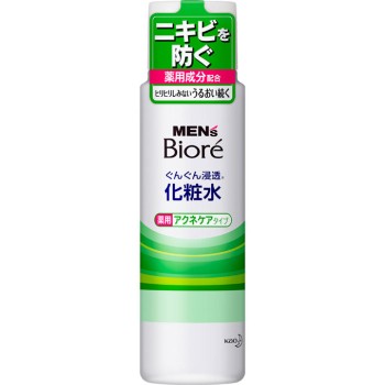 맨즈비오레 침투화장수 약용아크네 케어타입 180mL 카오