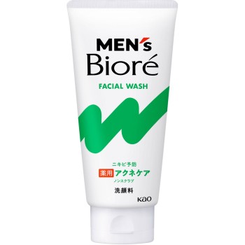 맨즈비오레 약용아크네 케어세안 130g 카오