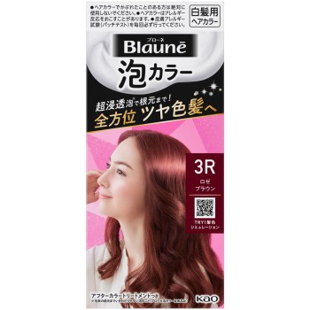 블로네 폼 컬러 3R 로제 브라운 108ml 카오