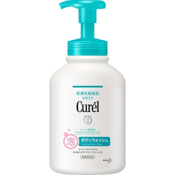 큐렐 거품바디워시 펌프 480ml 카오