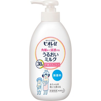 비오레 u 각질층까지 침투하는 보습 밀크 무향료 300mL 카오